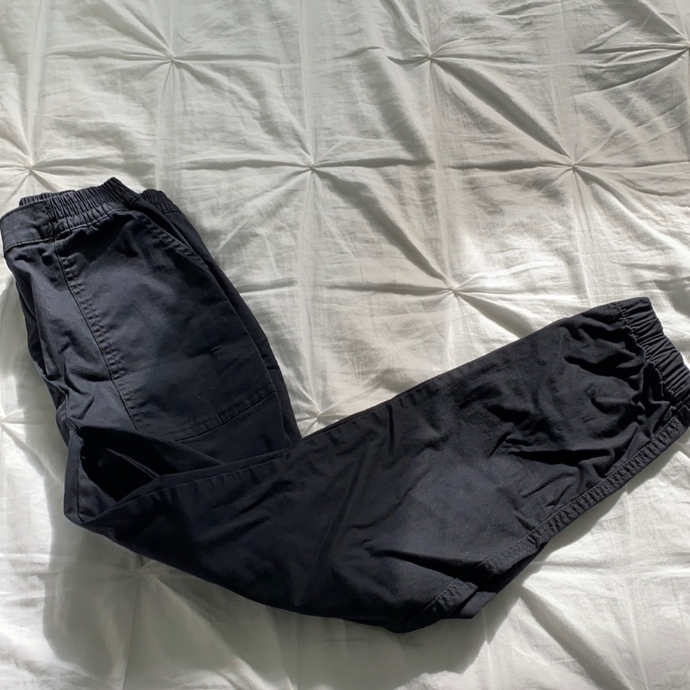 cotton on black joggers